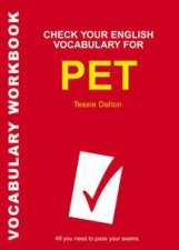 Check Your Vocabulary For PET