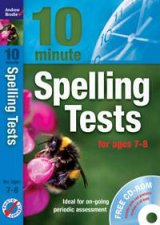 Ten Minute Spelling Tests for ages 78 plus CDROM