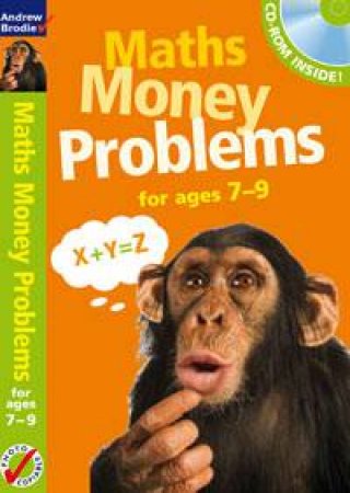 Maths Money Problems for ages 7-9 + CD by Andrew Brodie