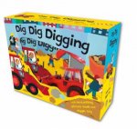 Dig Dig Digging Board Book and Toy Boxed Set