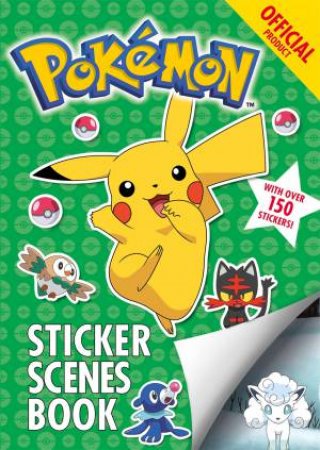 The Official Pokemon Sticker Scenes Book by Pokemon
