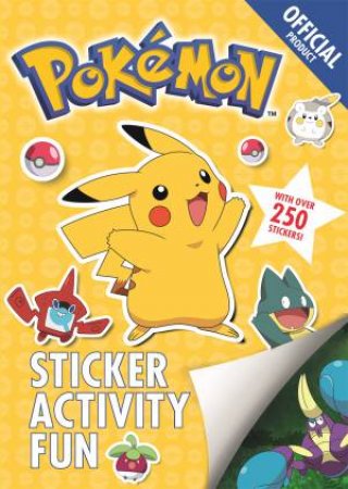 The Official Pokemon Sticker Activity Fun by Pokemon
