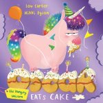 Oscar the Hungry Unicorn Eats Cake