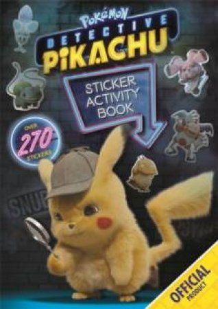 Detective Pikachu: Sticker Activity Book by Pokemon