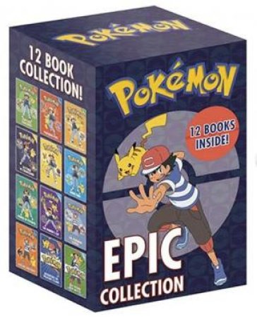 Pokemon Epic Collection: 12 Book Box Set by Various