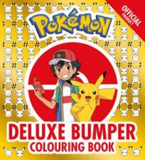Official Pokemon Deluxe Bumper Colouring Book