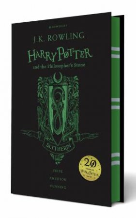 Harry Potter And The Philosopher's Stone – Slytherin Hardcover Edition by J.K. Rowling