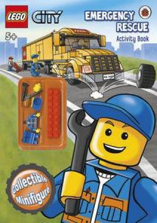 LEGO City: Emergency Rescue Activity Book w/ Minifigure by Various