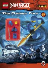 LEGO Ninjago The Chosen Four Activity Book with Lego Minifigure