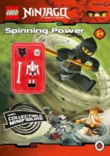LEGO Ninjago Spinning Power Activity Book with Lego Minifigure