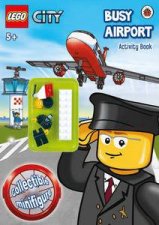 LEGO City Busy Airport Activity Book With Minifigure