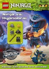 LEGO Ninjago Ninja vs Hypnobrai Activity Book w minifigure