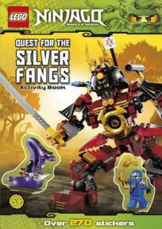 LEGO? Ninjago: Quest for the Silver Fangs Sticker Activity Book by Ladybird