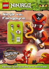LEGO Ninjago Ninja vs Fangpyre Activity Book w Minifigure