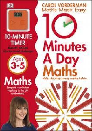 10 Minutes A Day: Early Years Maths Skills by Kindersley Dorling