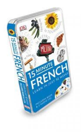 15 Minute French: Eyewitness Travel Book & CD Pack by Various 