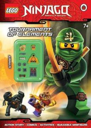 LEGO Ninjago: Tournament of Elements: Activity Book with Minifigure by Various