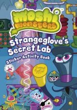 Moshi Monsters Strangegloves Secret Lab Sticker Activity Book