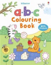 Usborne ABC Colouring Book with Stickers