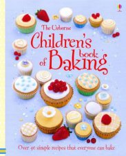 Usborne Childrens Book of Baking Spiral Ed
