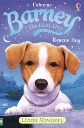 Barney Boat Dog, Rescue Dog by Linda Newberry