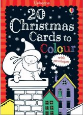 20 Christmas Cards to Colour