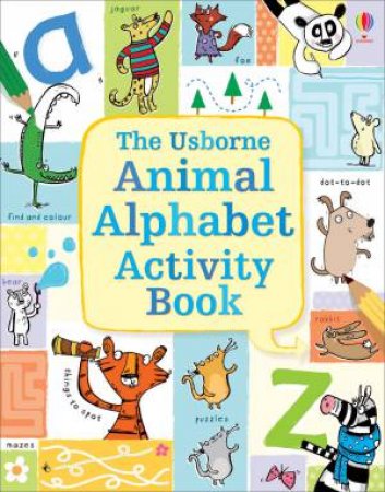 Animal Alphabet Activity Book by Mairi MacKinnon