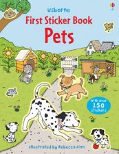 First Sticker Book Pets