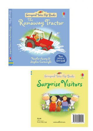 The Runaway Tractor/Surprise Visitors: Farmyard Tales Flip Books by Various