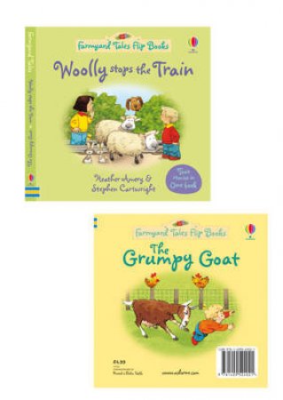 Woolly Stops The Train/The Grumpy Goat: Farmyard Tales Flip Books by Various