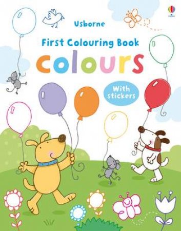 Colours Colouring Book with Stickers by Various