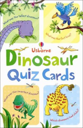 Dinosaur Quiz Cards by Sarah Khan