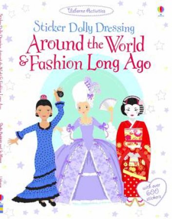 Sticker Dolly Dressing  Around The World & Fashion Long Ago by Emily Bone & Lucy Bowman