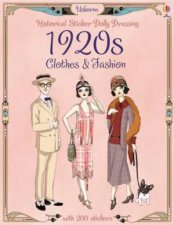 Historical Sticker Dolly Dressing 1920s Fashion