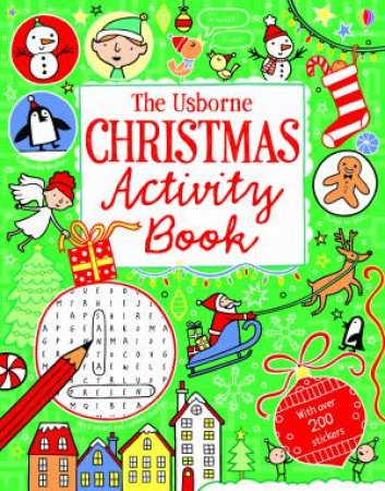 The Usborne Christmas Activity Book by Lucy Bowman & Rebecca Gilpin & James Maclaine