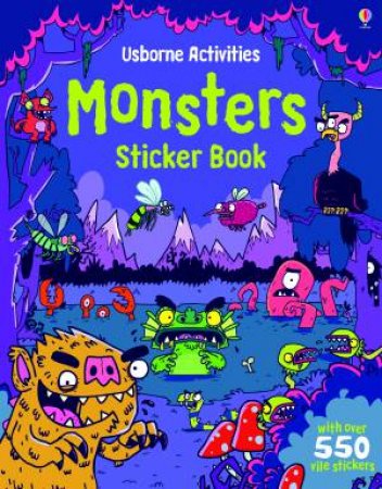 Monsters Sticker Book by Kirsteen Rogers