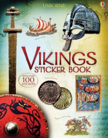 Story of the Vikings Sticker Book by Megan Cullis