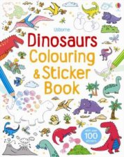 Dinosaurs Colouring and Sticker Book