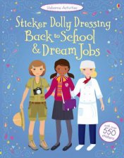 Sticker Dressing Back to School and Dream Jobs Bind Up