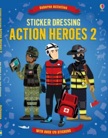 Sticker Dressing Action Heroes 2 by Lisa Jane Gillespie & Emi Ordas