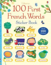 100 First Words in French Sticker Book