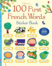 100 First Words in French Sticker Book