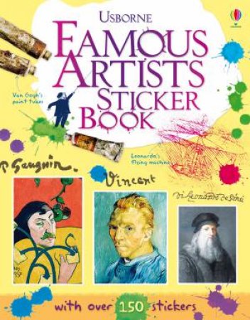 Famous Artists Sticker Book by Megan Cullis