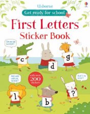 First Letters Sticker Book