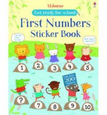 First Numbers Sticker Book