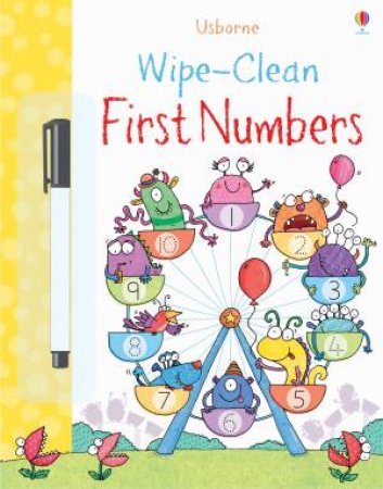 Wipe-clean First Numbers by Jessica Greenwell