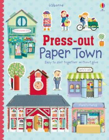Press-out Paper Town by Fiona Watt
