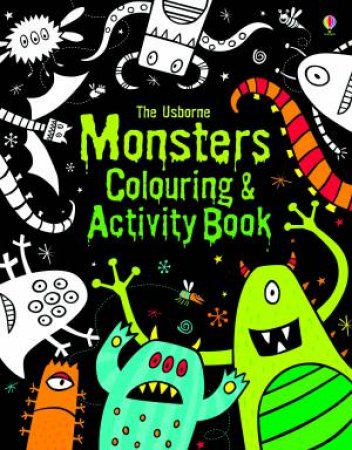 Monsters Colouring and Activity Book by Kirsteen Robson