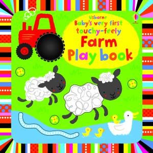 Baby's Very First Touchy-Feely Farm Playbook by Fiona Watt