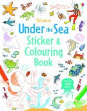 Under the Sea Sticker and Colouring Book